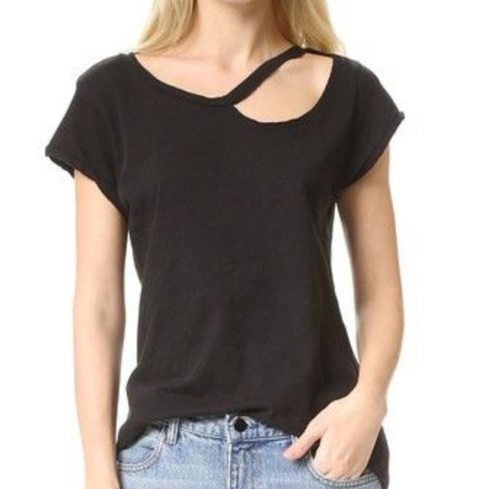 LNA Ripped Neck Tee